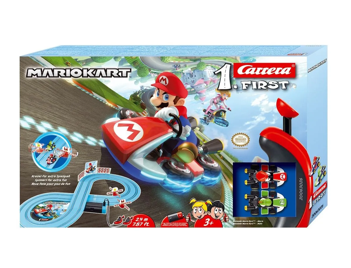 Carrera First Mario Kart Set 2.4m