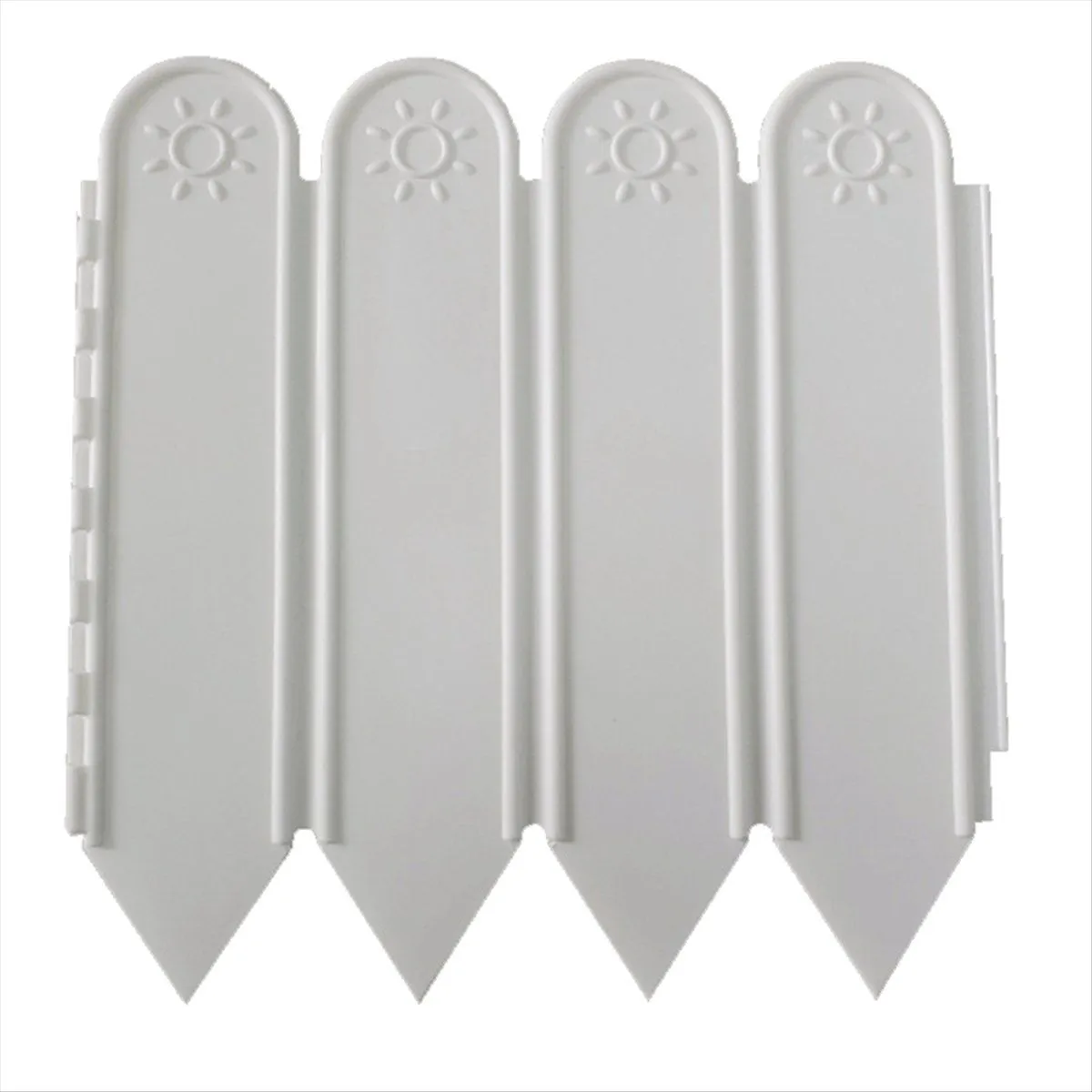 Portable Fences Garden Edging Patio Partition Fences White