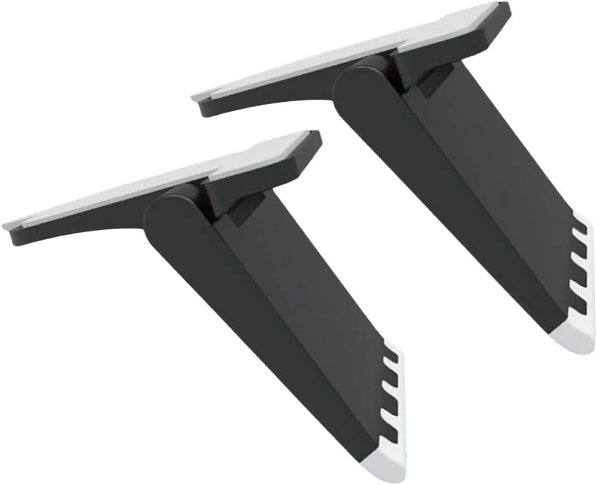2pcs Portable Laptop Cooling Stands Adjustable Foldable Notebook Risers