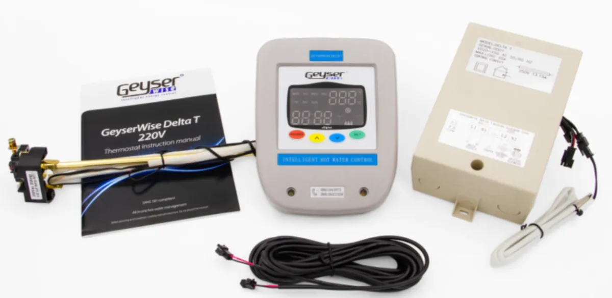 Geyserwise Delta T Temperature Controller for 220V Split Pump Solar Geysers