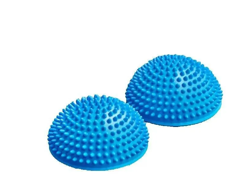 A Set Of Two Sensory Hemispheres For Balance Exercises - Blue