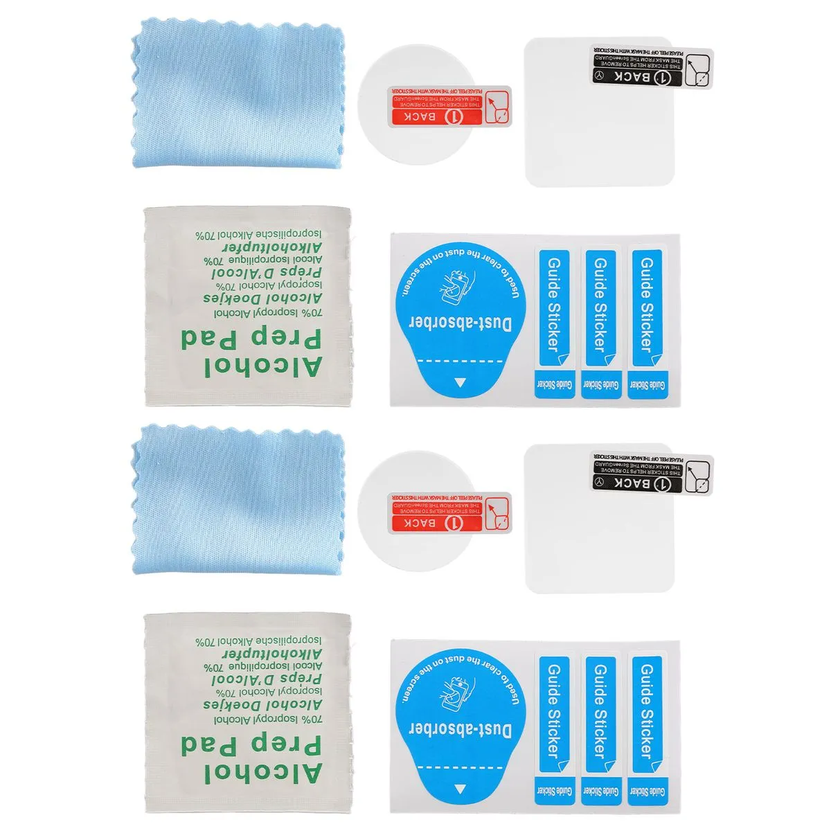 Action Camera Lens Protector, Tempered Glass Film 2-Pack