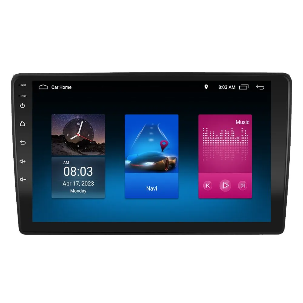 Car Radio GPS Navigation Carplay Android Auto Compatible With Audi A4 S4 RS4 2000-2009 - 2GBRAM 32G…