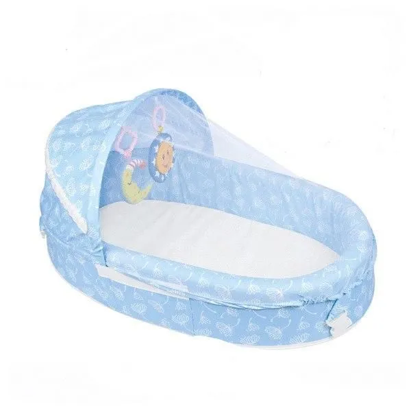 GB Portable Baby Travel Bassinet Foldable Bed - Blue
