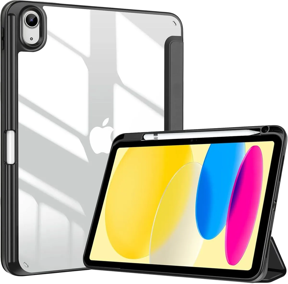 Case Compatible with iPad (A16) 11-in 11th Gen 2025 & 10.9-in 10th Gen 2022 - Black