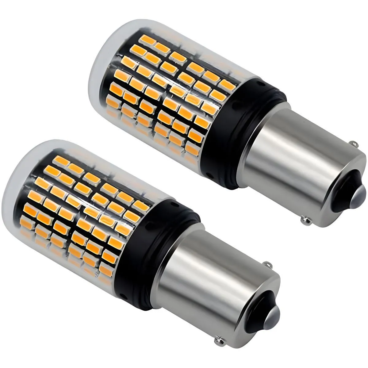 2 Pieces Car LED Front Rear Light 1156 Turn Signal Lights Brake Light Bulbs