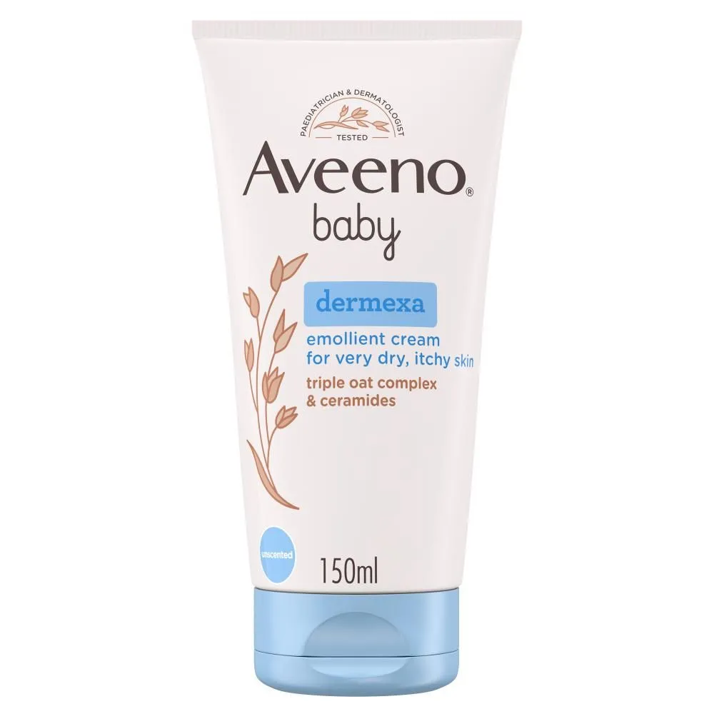 Aveeno Baby, Dermexa Emollient Cream, 150 ml