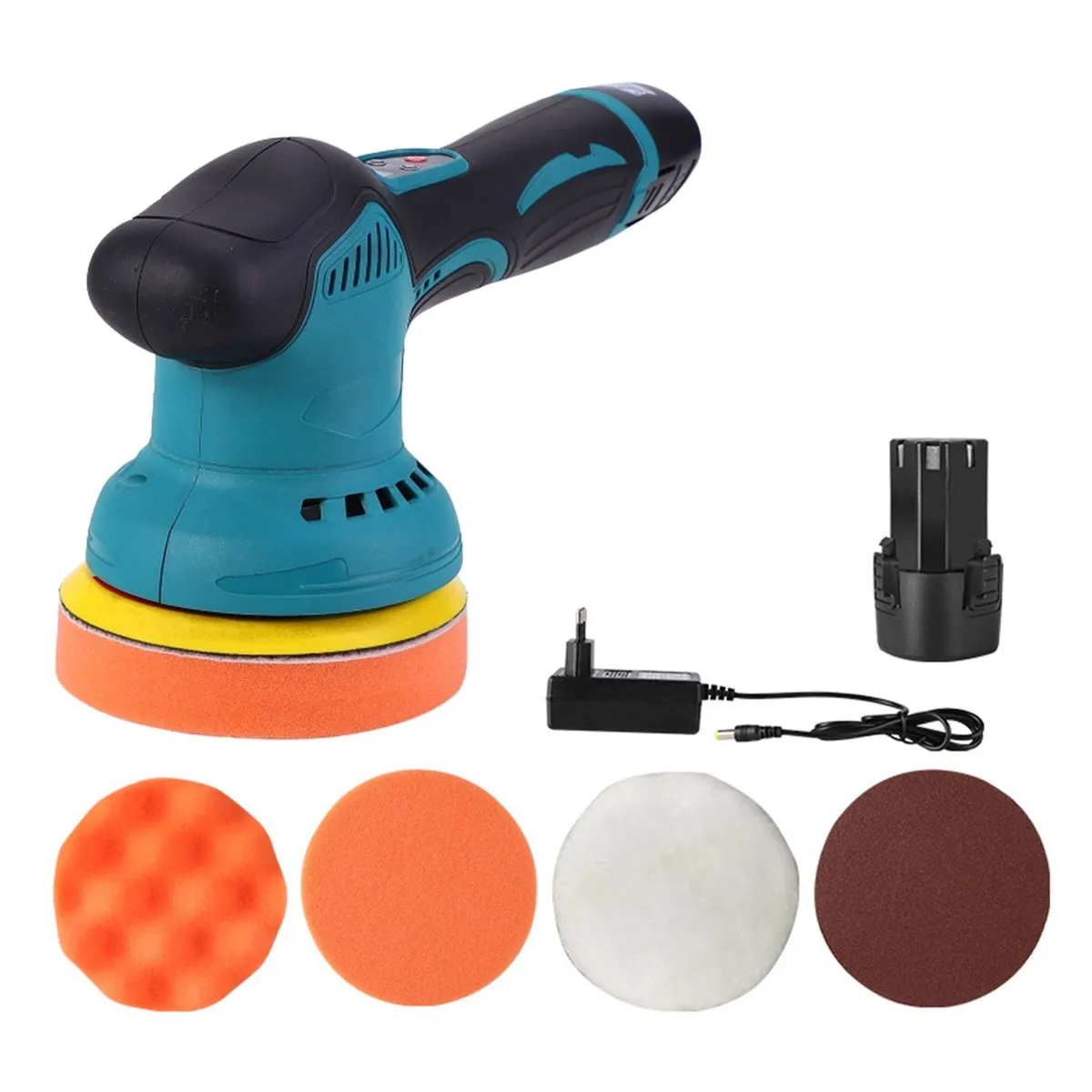 Cordless 12V Car Polisher - Handheld Waxing & Polishing Sander