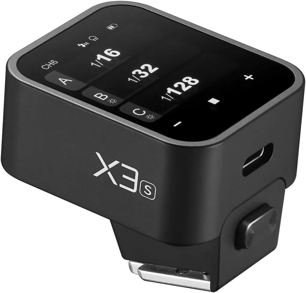 X3S 2.4G Wireless Flash Trigger Transmitter for Cameras HighDefinition