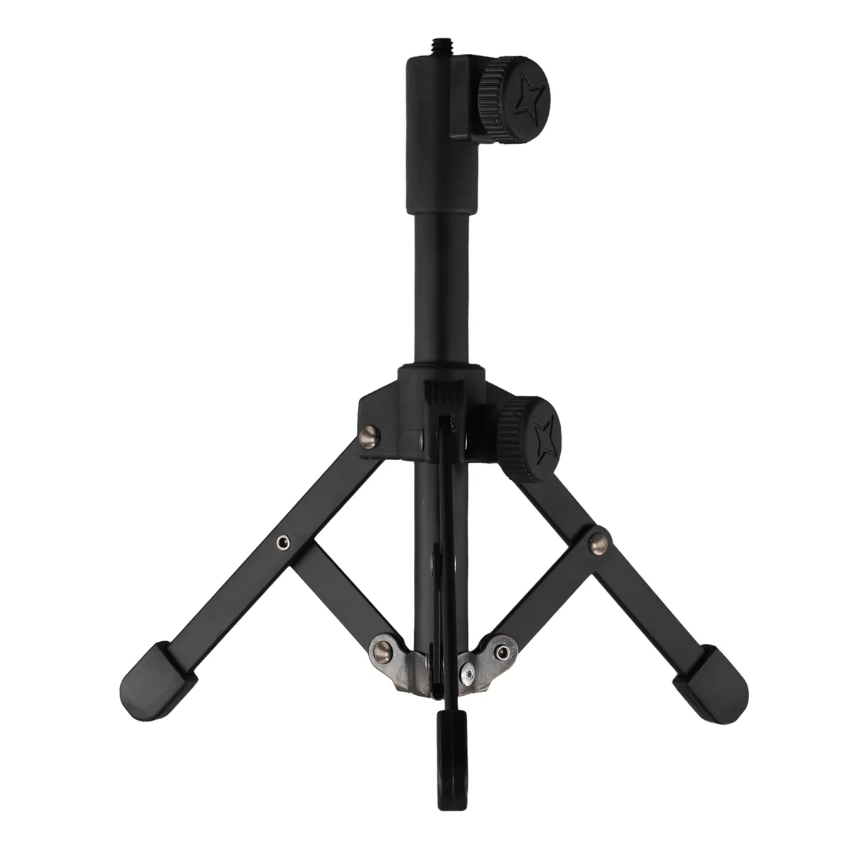 Mini Tabletop Tripod Microphone Mic Stand Holder With 1/4 Inch