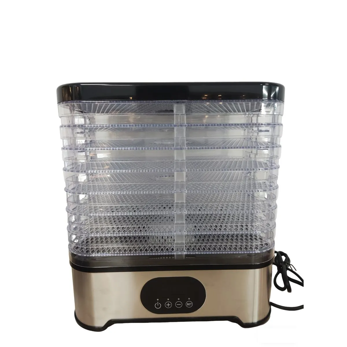 8-Tier Food Dehydrator, 400W Portable Dryer with Digital Display