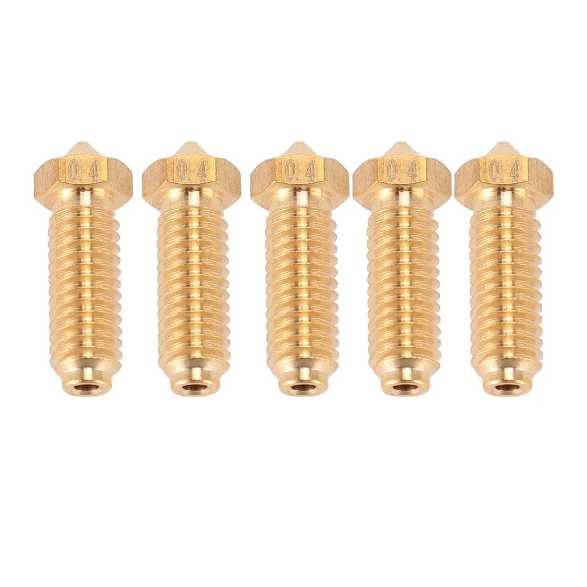 10-Pack Anysub Kobra2 Nozzles - 0.4mm Brass