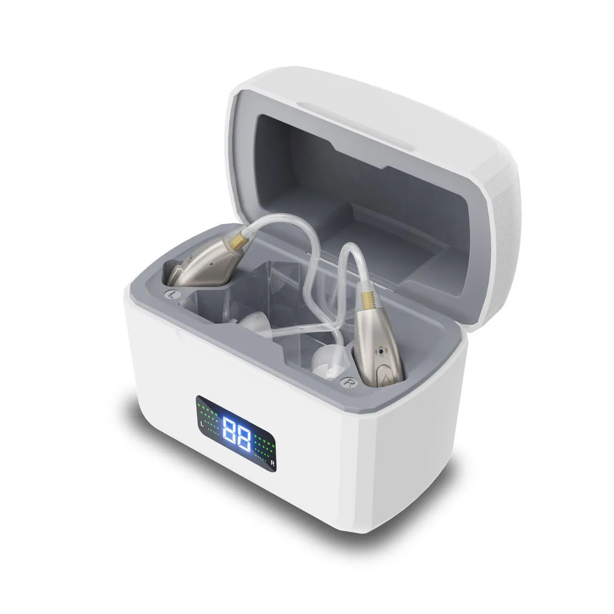 Magnetic Digital Display For Elderly People's Sound Amplifier