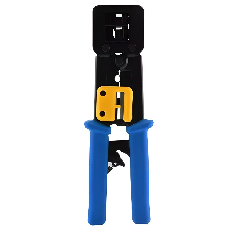 6 P8P Ratchet Through-Hole Network Cable Pliers