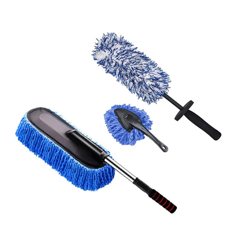 Car Wheel Cleaning Brush Set