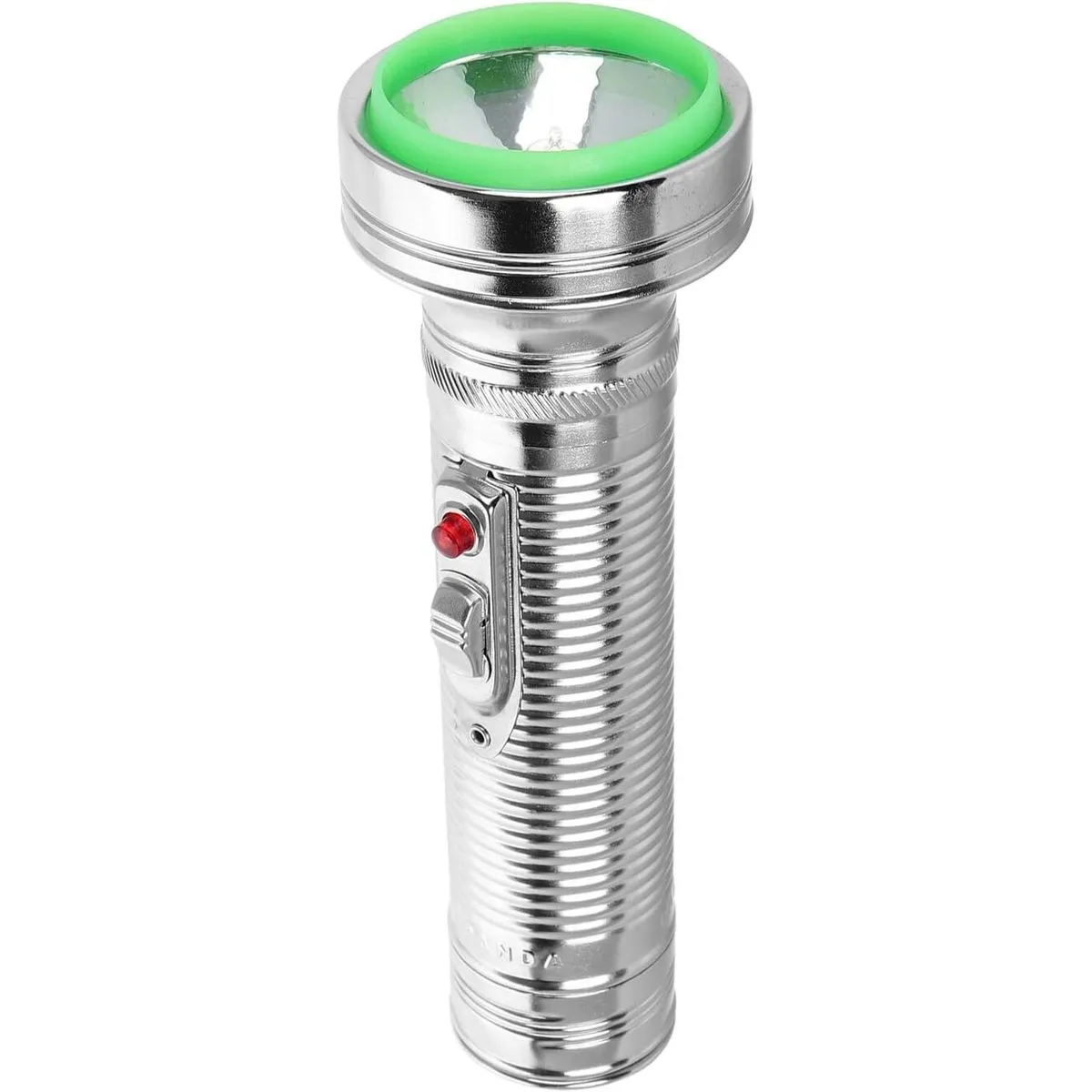 Vintage Flashlight Retro Metal Torch Power Outage Light Handheld