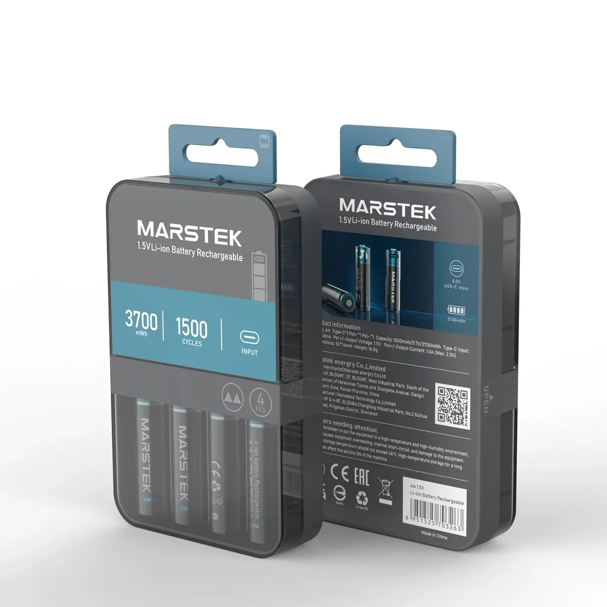 USB-C 3700mWh Li-Ion Rechargeable Battery