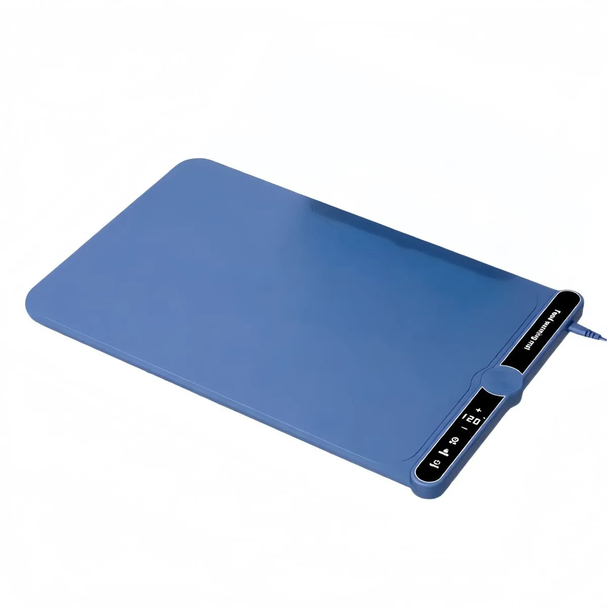 Roll-Up Food Warming Mat with EU Plug, 9 Temp Levels, Child Safety Lock - Blue