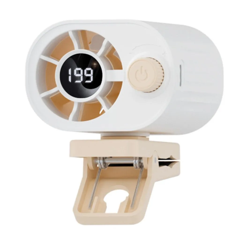 Multi-Function Umbrella Clip Cooling Fan - White - Standard