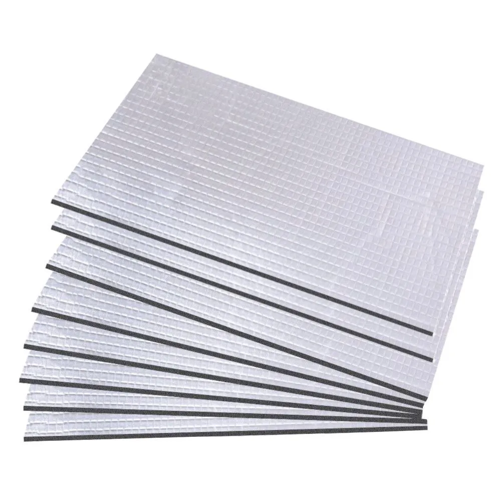 Tool Soundproof Aluminium Foil Insulation Sheets 8pc (25cm) -Special