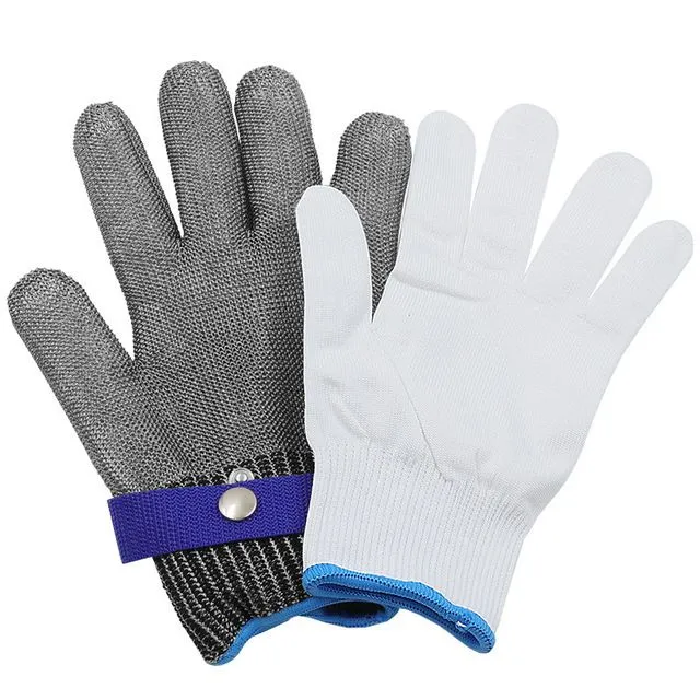 Cut-proof Resistant Gloves Stainless Steel Wire Mesh Gloves