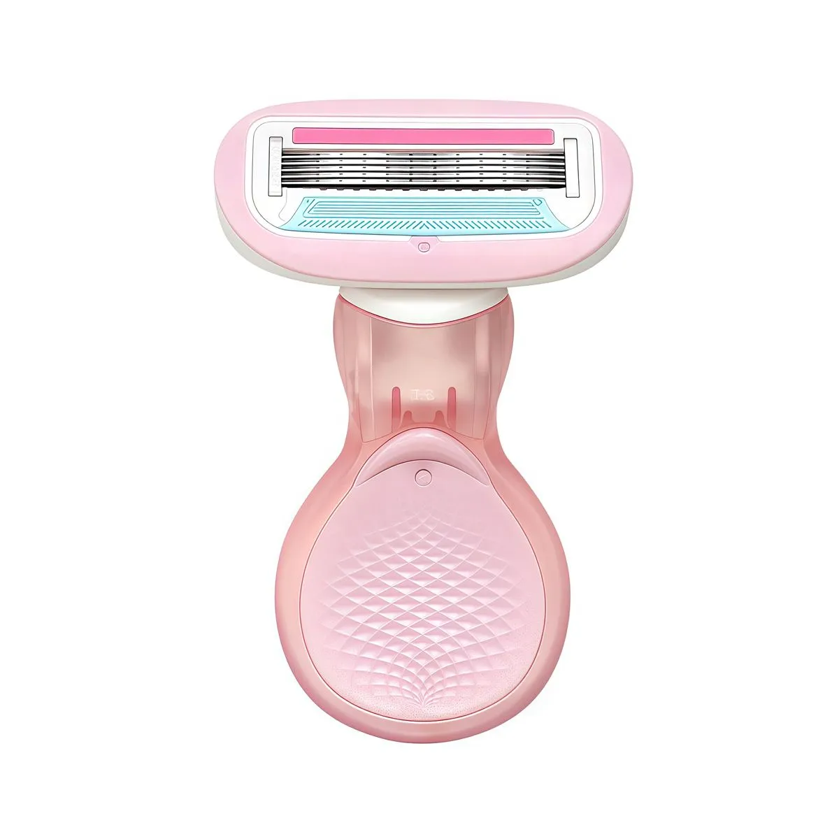 Travel Razors for Women, 5 Blad Mini Razors - Pink