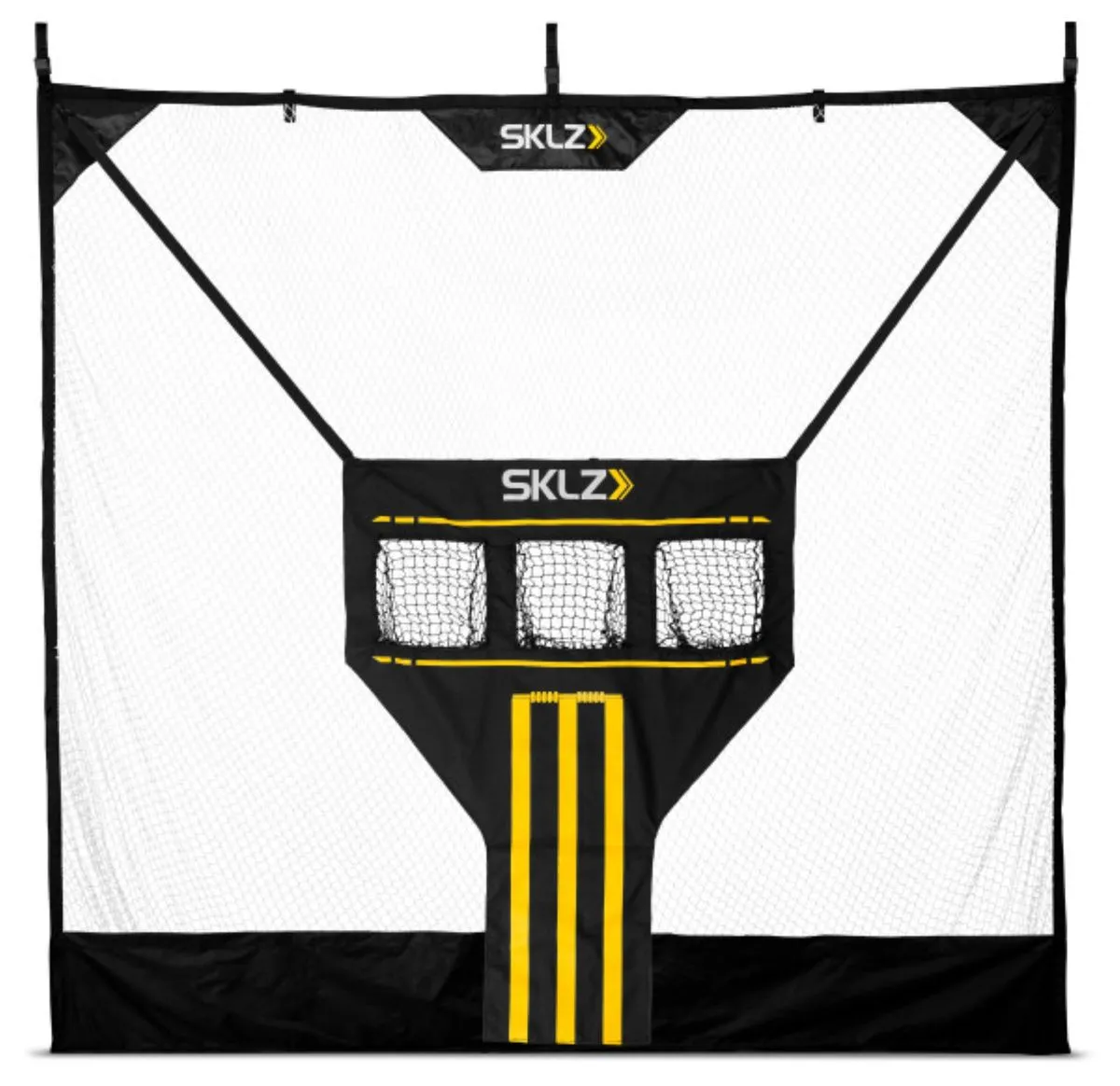 SKLZ Cricket Suspended Stumps Net for Bowling Accuracy Training