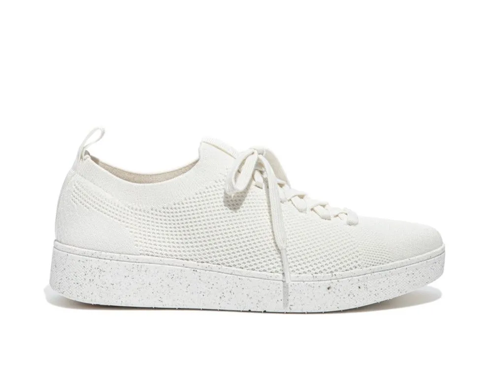 FitFlop Rally e01 Knit Trainers Cream
