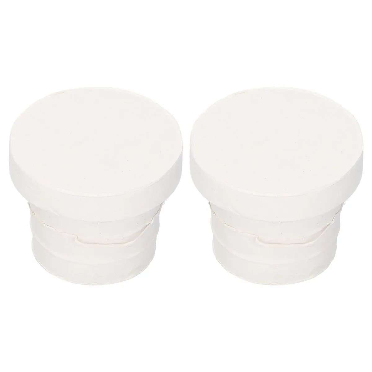 2Pcs Ladder Rubber Stoppers (Safety Bumpers) for Pool