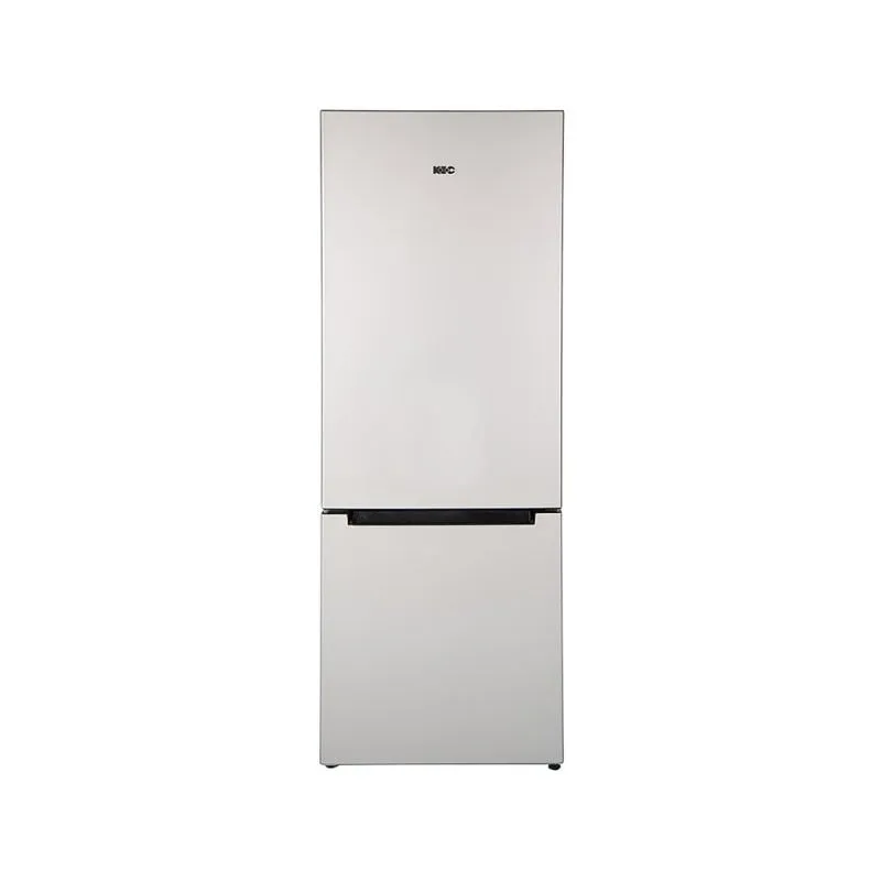 KIC KBF 639 ME - Fridge Freezer Combo Bottom Mount - Metallic