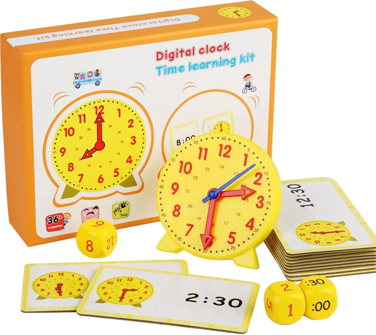Teaching Clocks for Kids: Classroom Demonstration and Learning