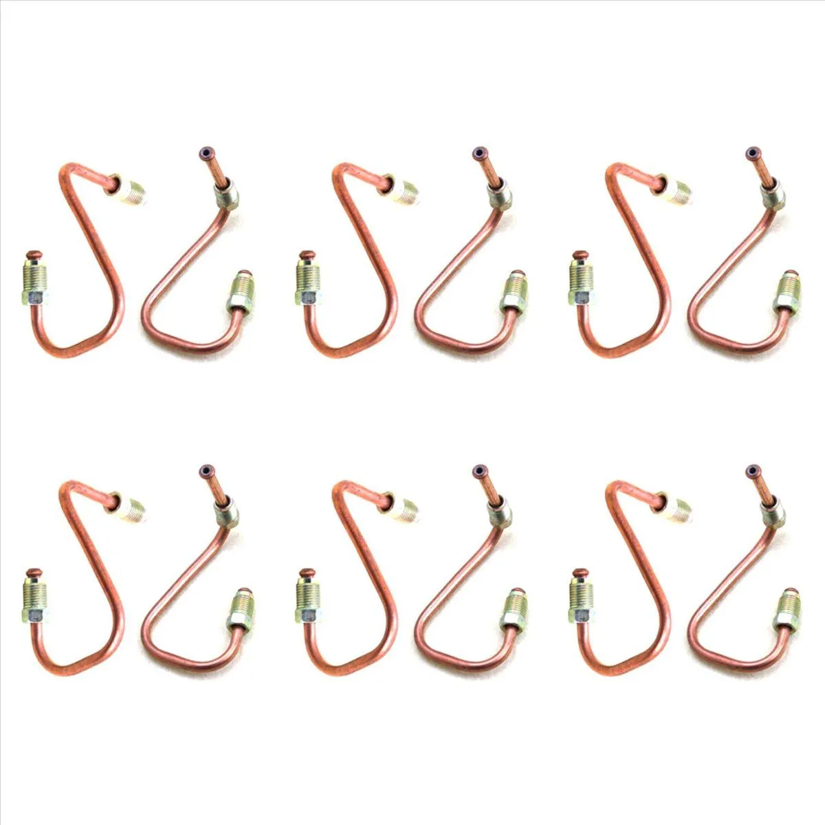 Car Front Left & Right Brake Hydraulic Line Pipe Compatible with Audi