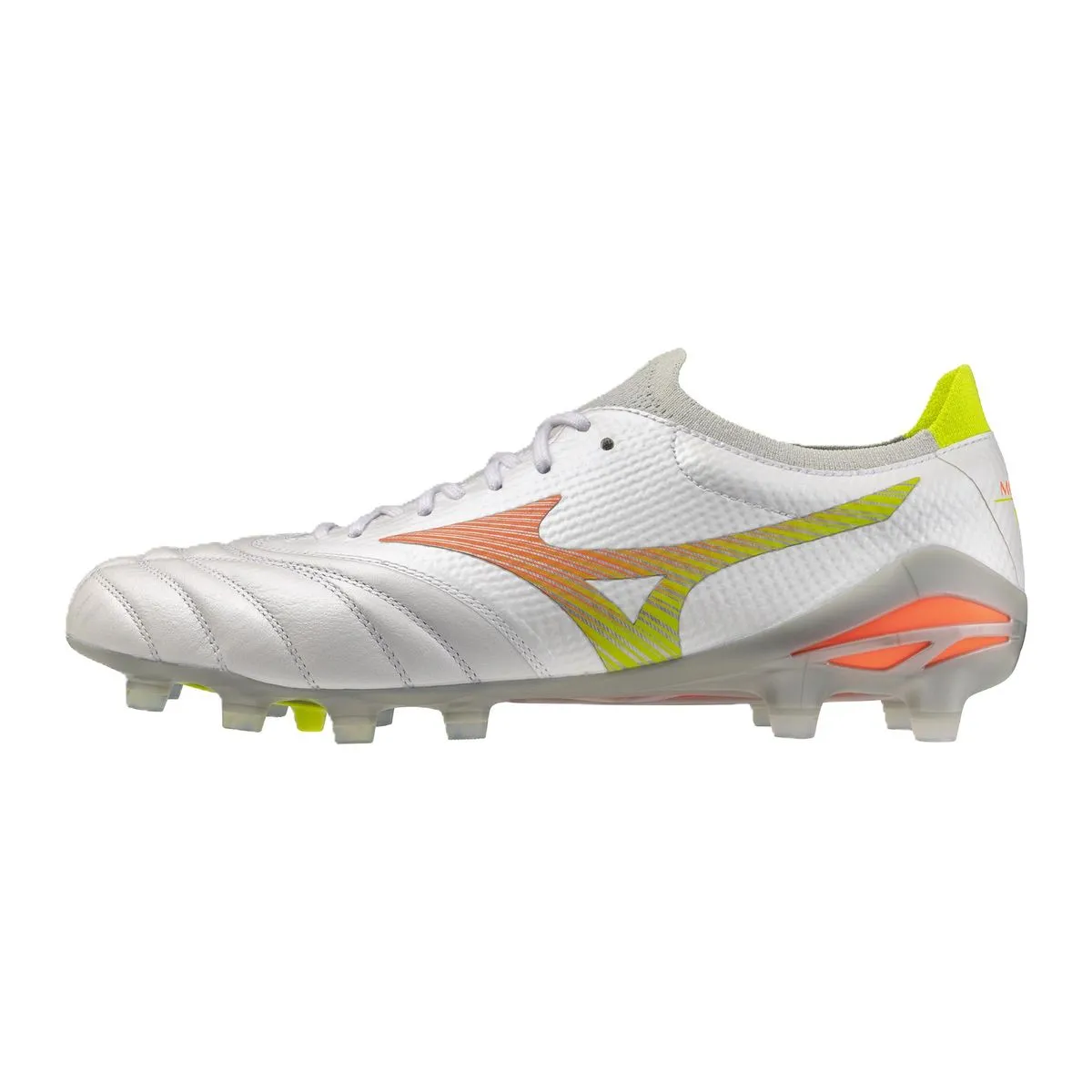 Mizuno Men's Morelia Neo v Elite Firm Ground Soccer Boots - White