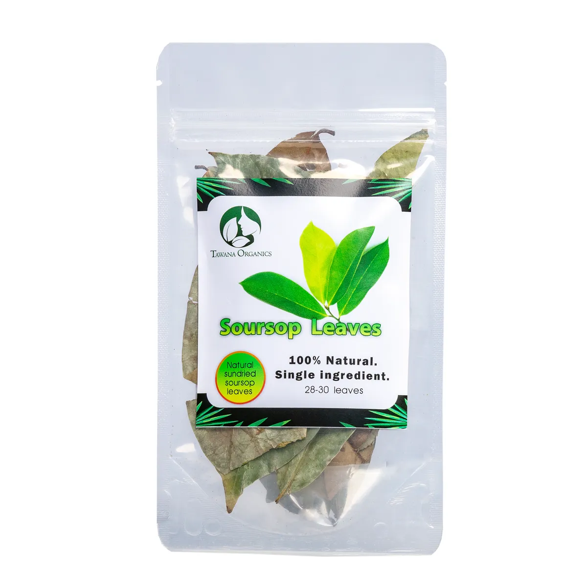 Tawana Organics| Organic Dried Soursop Leaves