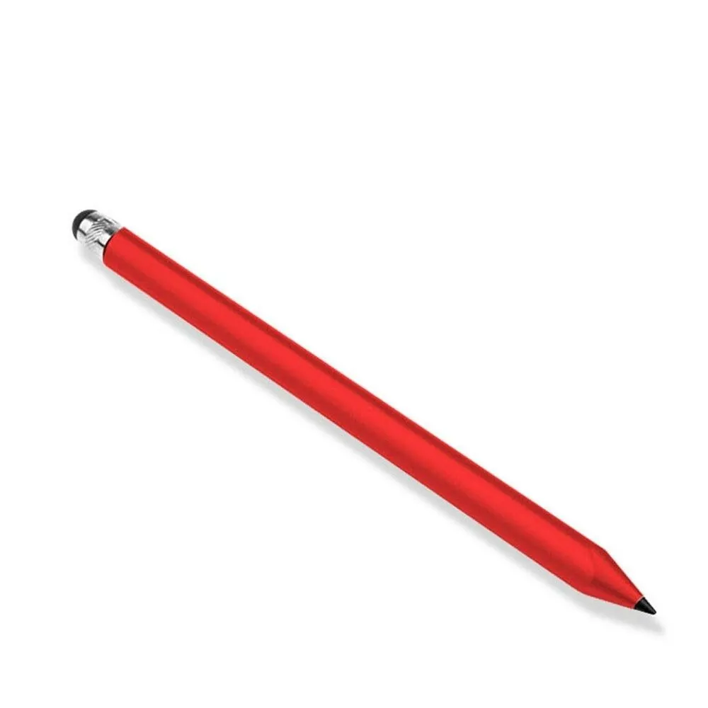 Universal Rounded Tip Stylus Pen Compatible with iPad Android Tablet PC - Red