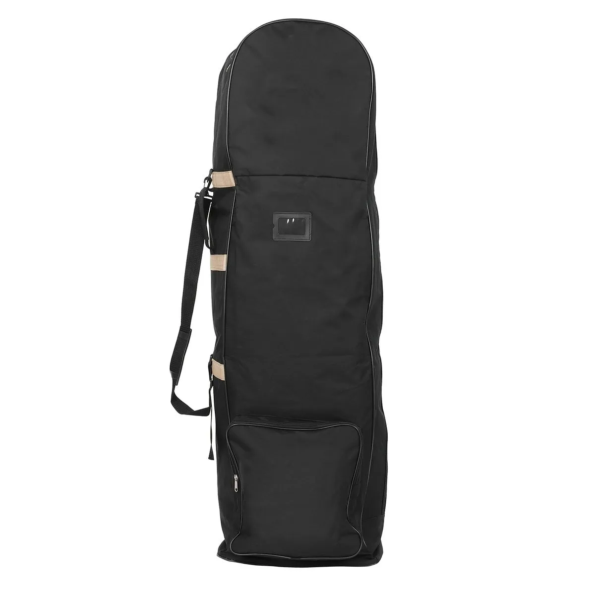 Golf Travel Bag Gold Wheels