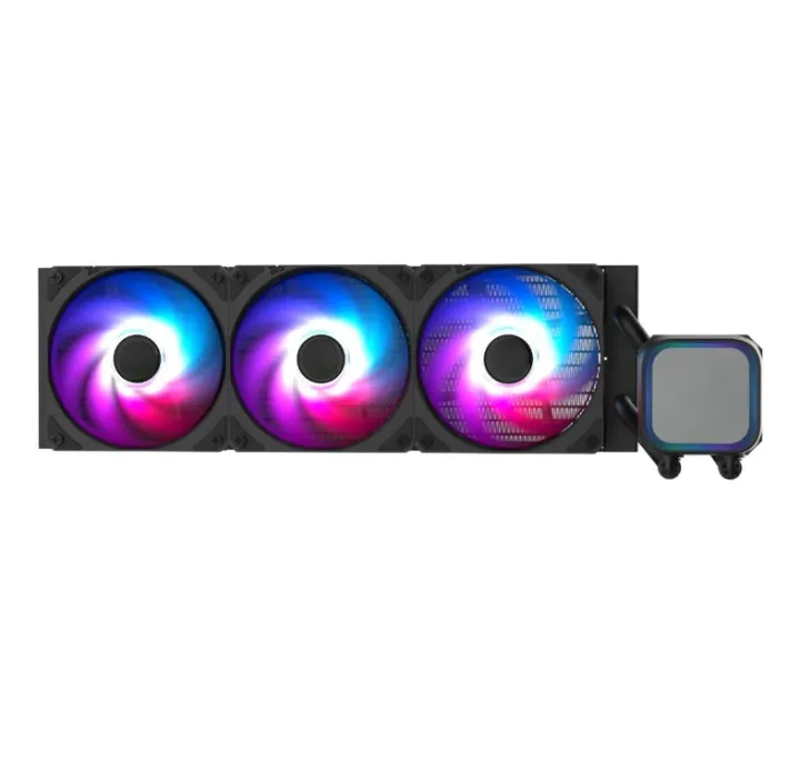 Black 360 AIO CPU Cooler - Extreme Cooling for Overclocked Systems
