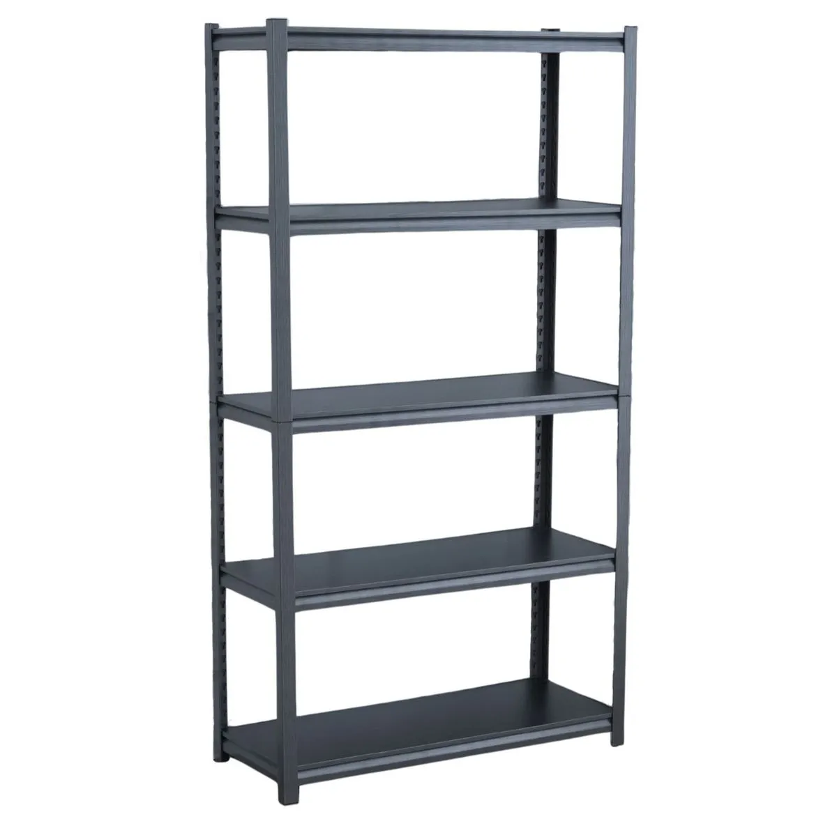 Gorilla Shelving - 100 x 40 x 180cm - 5 Tier Shelf Rack for Storage - Charcoal