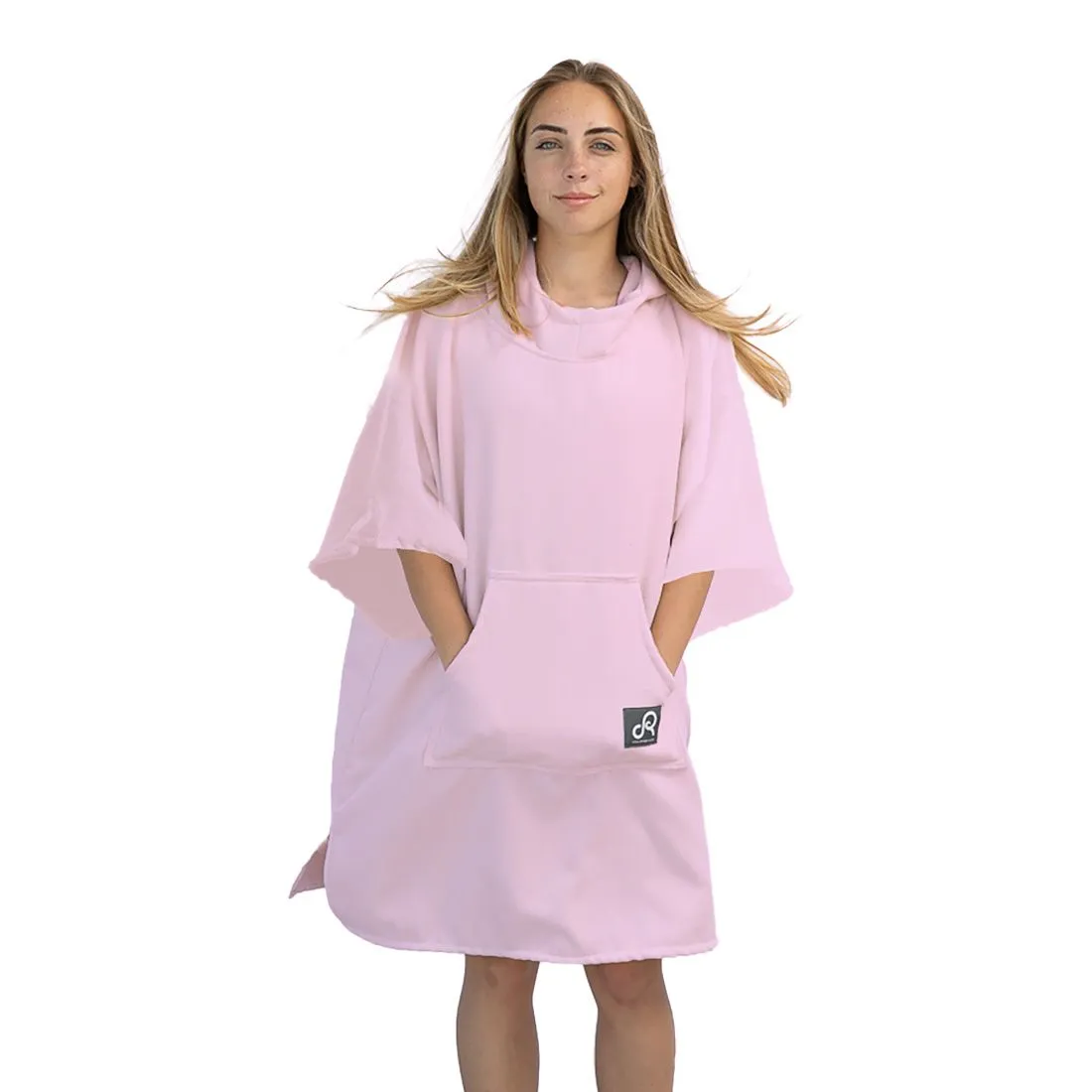 Lilac Surf Swim Changing Poncho with sleeves - Adult - M