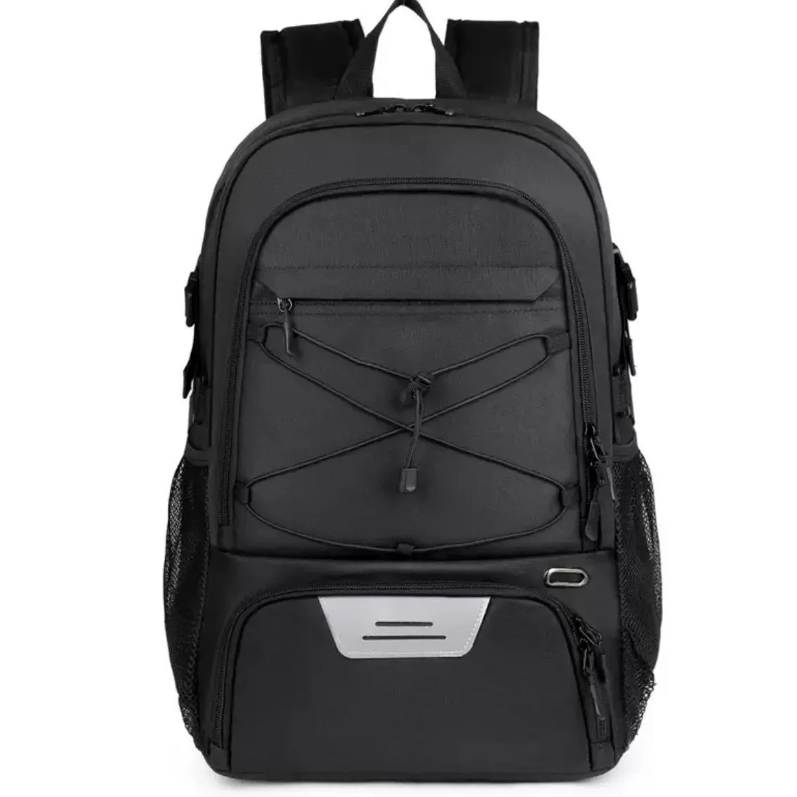 Basketball Backpack Large Sports Bag - Black