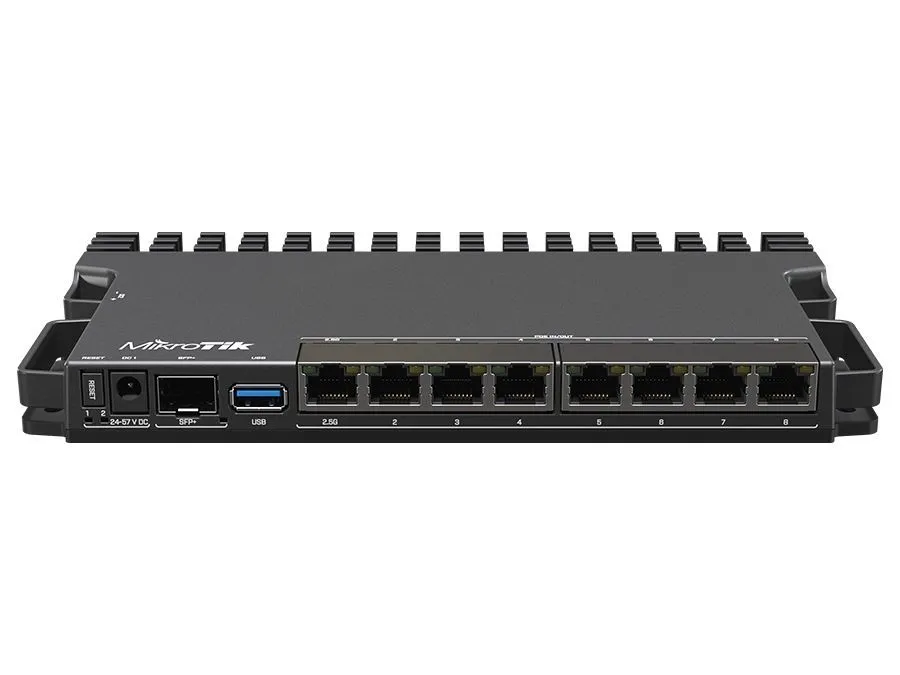 MikroTik 7 Gigabit 1x 2.5Gbps 1SFP+ 4 Core Router | RB5009UG+S+IN