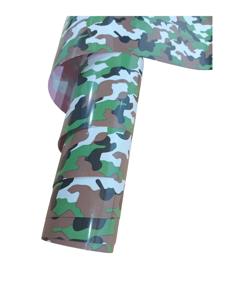 PU T-Shirt Transfer Vinyl - Coffee Army 61cm x 2m