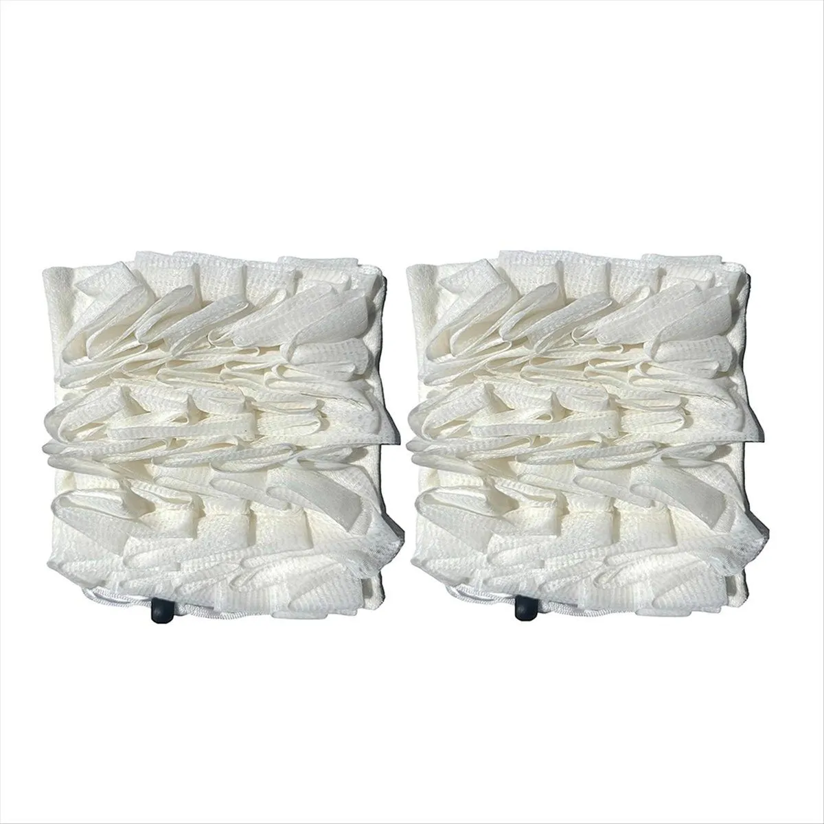 2 Piece 2-In-1 Bath Loofah Sponge Exfoliating & Gentle Cleansing Loofah