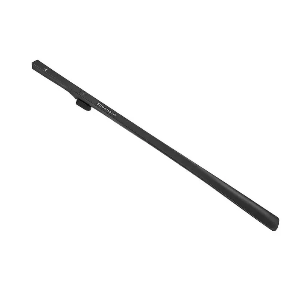 ALANES Magnetic Shoe Spoon 75cm Long Handle Shoehorn - Black