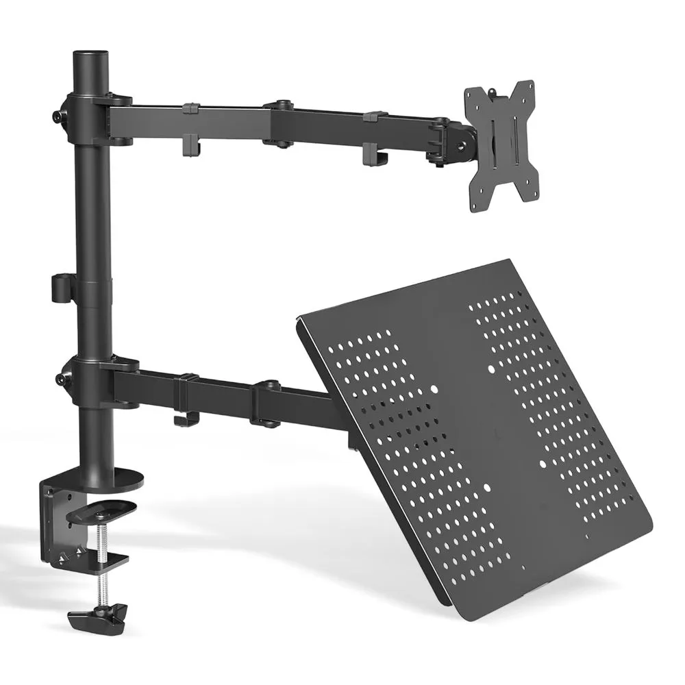 Laptop Adjustable Monitor Stand Holds 13-27 inch Computer Screen