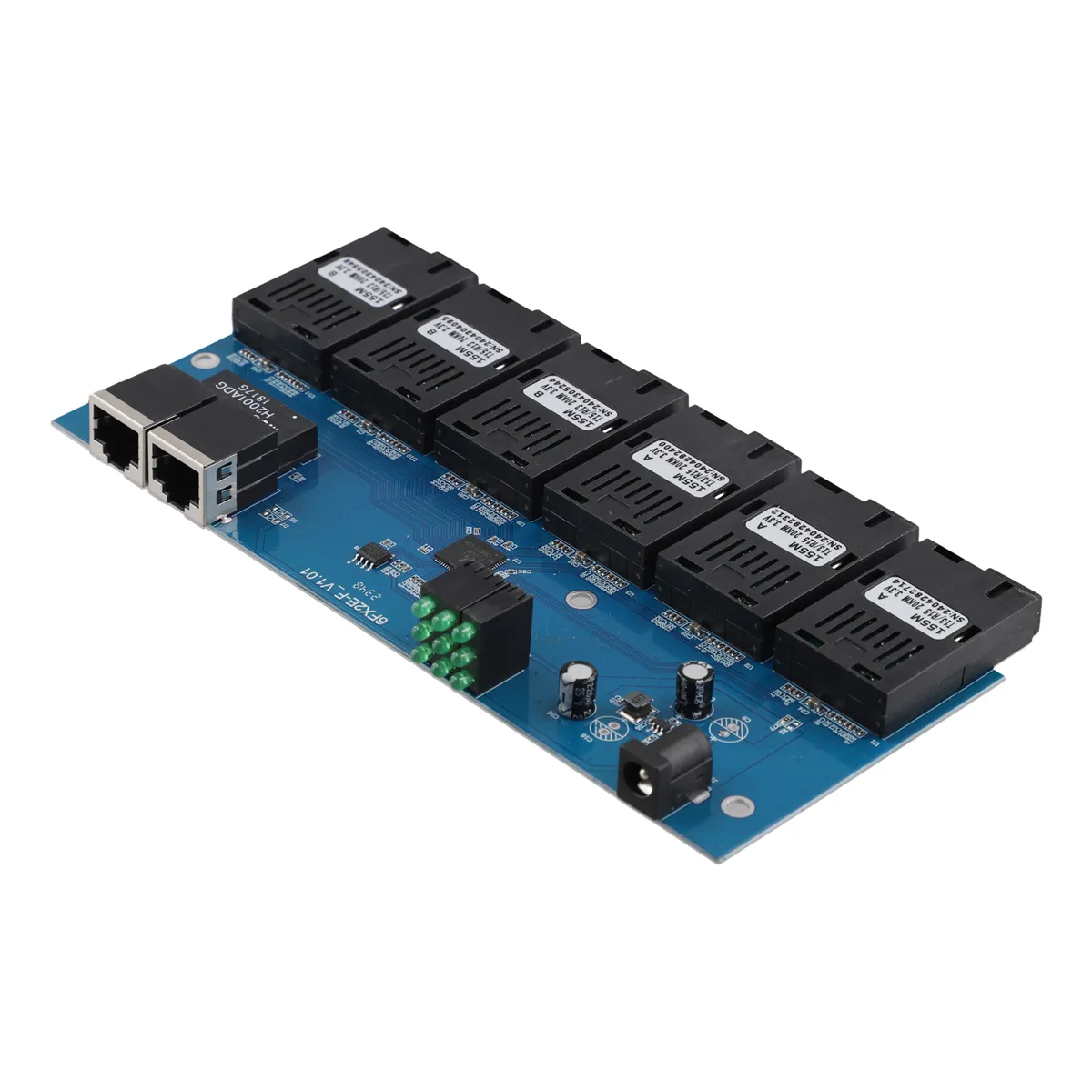 100M PCBA Board Fiber Optic Media Converter Daily Use