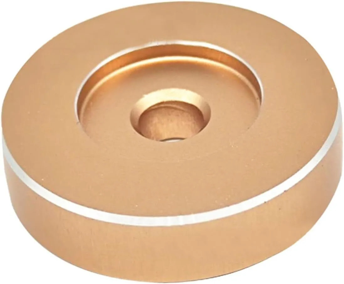 Adapter Aluminum Turntable Accessory Vinyl Record Converter for Smooth