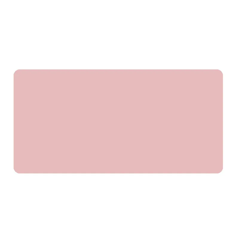 40CM x 80CM Leather Mouse Pad, Table Pad - Dirt Resistant, Waterproof - Pink