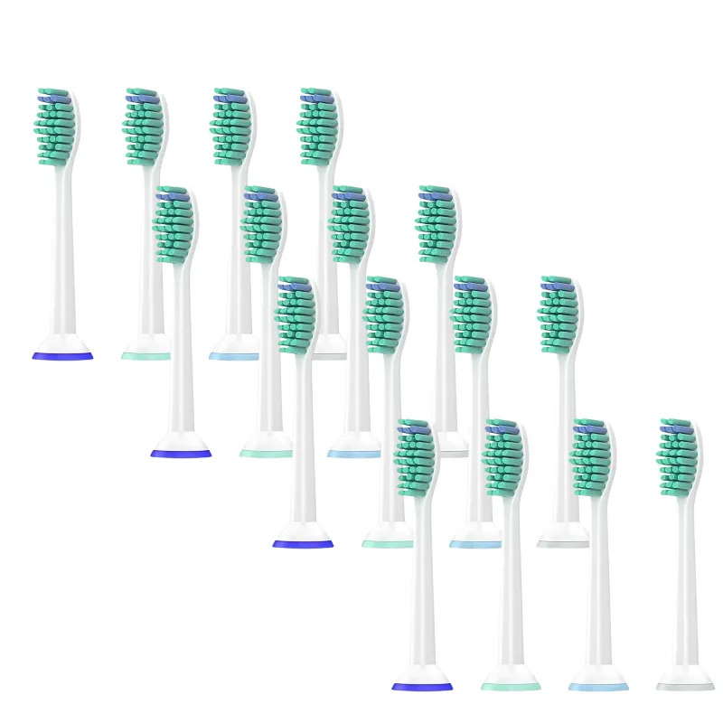 Philips Sonicare Compatible Replacement Toothbrush Heads - 16 Pack