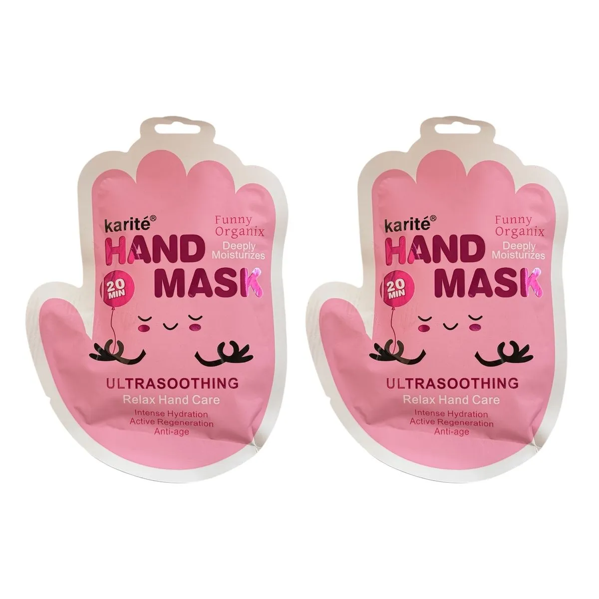 2 pieces - Karite 20 Mins Spa Hand Mask Anti-aging Soften Deep Moisturizes